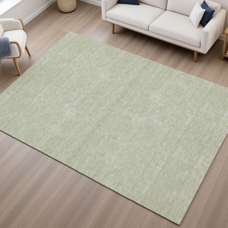 Dalyn Soft Essentials SE6 Celery Area Rug Lifestyle Image Feature