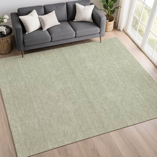 Dalyn Soft Essentials SE6 Celery Area Rug Lifestyle Image Feature