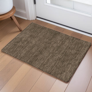 Dalyn Soft Essentials SE6 Chocolate Area Rug Scatter Lifestyle Image Feature
