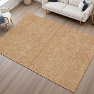 Dalyn Soft Essentials SE6 Copper Area Rug Lifestyle Image Feature
