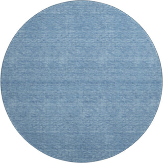 Dalyn Soft Essentials SE6 Denim Area Rug Round Main Image