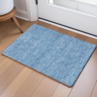 Dalyn Soft Essentials SE6 Denim Area Rug Scatter Lifestyle Image Feature