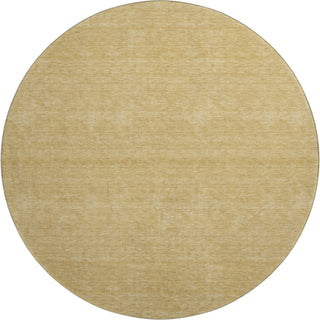 Dalyn Soft Essentials SE6 Gold Area Rug Round Main Image