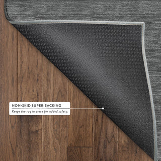 Dalyn Soft Essentials SE6 Graphite Area Rug Backing Image