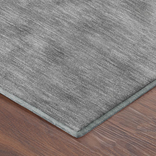 Dalyn Soft Essentials SE6 Graphite Area Rug Corner Image
