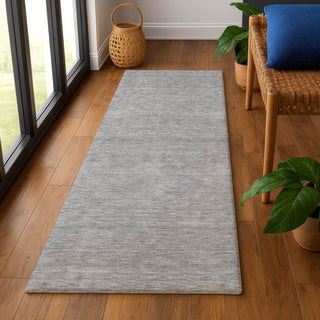 Dalyn Soft Essentials SE6 Graphite Area Rug Runner Lifestyle Image Feature