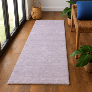 Dalyn Soft Essentials SE6 Lavender Area Rug Runner Lifestyle Image Feature
