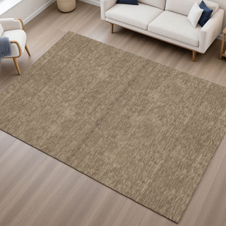 Dalyn Soft Essentials SE6 Mocha Area Rug Lifestyle Image Feature