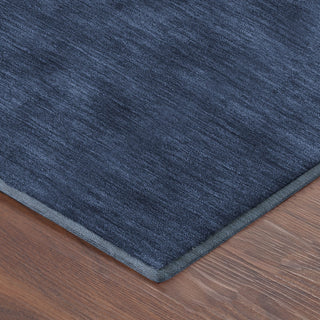 Dalyn Soft Essentials SE6 Navy Area Rug Corner Image