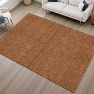 Dalyn Soft Essentials SE6 Paprika Area Rug Lifestyle Image Feature