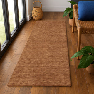 Dalyn Soft Essentials SE6 Paprika Area Rug Runner Lifestyle Image Feature
