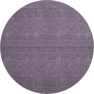Dalyn Soft Essentials SE6 Plum Area Rug Round Main Image