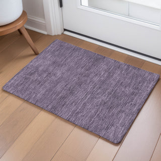 Dalyn Soft Essentials SE6 Plum Area Rug Scatter Lifestyle Image Feature