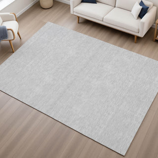Dalyn Soft Essentials SE6 Silver Area Rug Lifestyle Image Feature