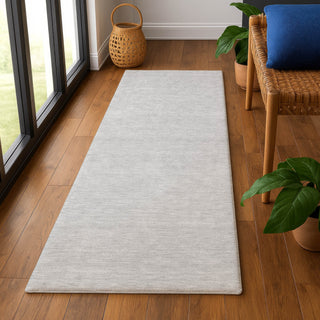 Dalyn Soft Essentials SE6 Silver Area Rug Runner Lifestyle Image Feature