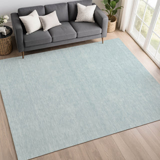 Dalyn Soft Essentials SE6 Sky Area Rug Lifestyle Image Feature