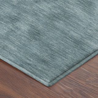 Dalyn Soft Essentials SE6 Teal Area Rug Corner Image