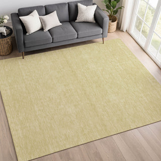 Dalyn Soft Essentials SE6 Wheat Area Rug Lifestyle Image Feature