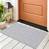Dalyn Seabreeze SZ10 Silver Area Rug Room Image Feature