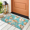 Dalyn Seabreeze SZ6 Teal Area Rug Room Image Feature