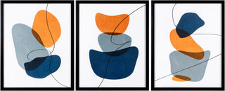 Livabliss Sebastian SEB-001 Blue Wall Art main image