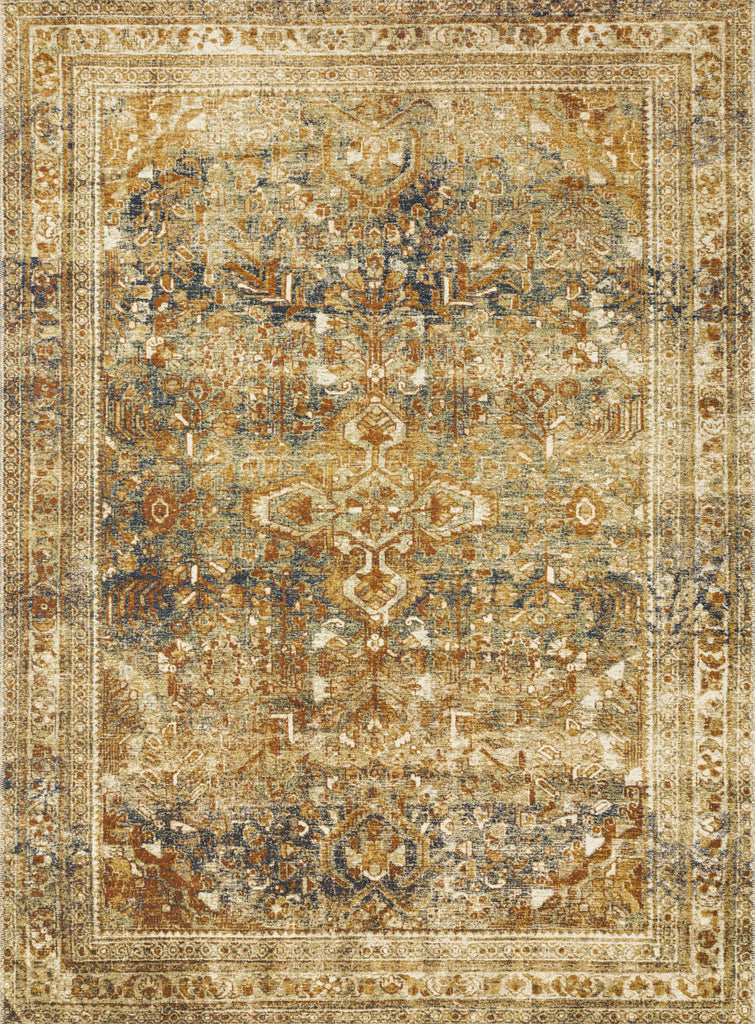 Loloi Sebastian SEB-04 Lagoon/Spice Area Rug main image