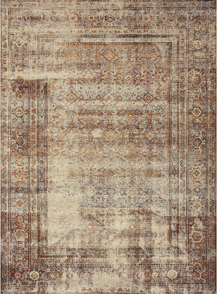 Loloi Sebastian SEB-05 Natural/Brick Area Rug main image
