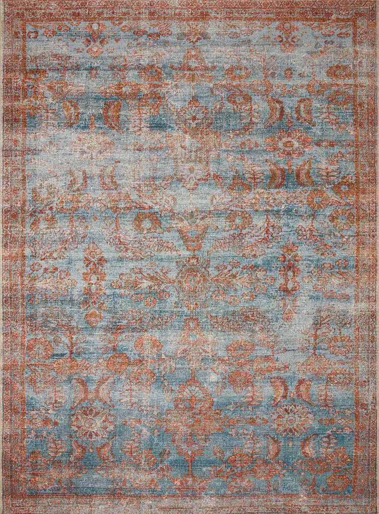 Loloi Sebastian SEB-07 Ocean / Spice Area Rug main image