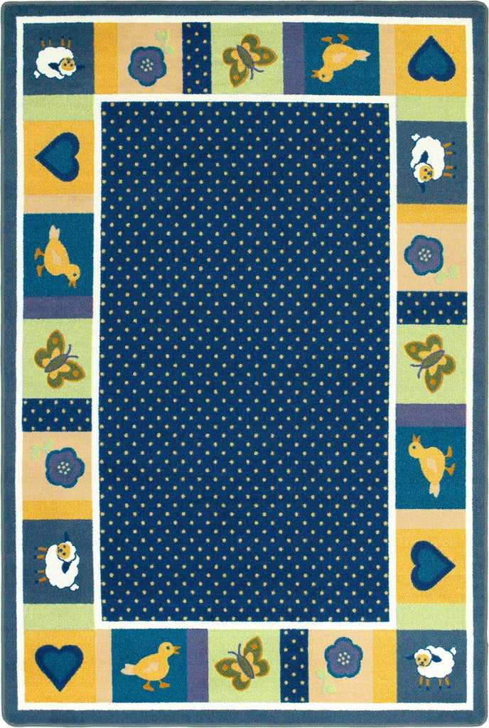 Joy Carpets Kid Essentials Seeing Spots Bold Area Rug