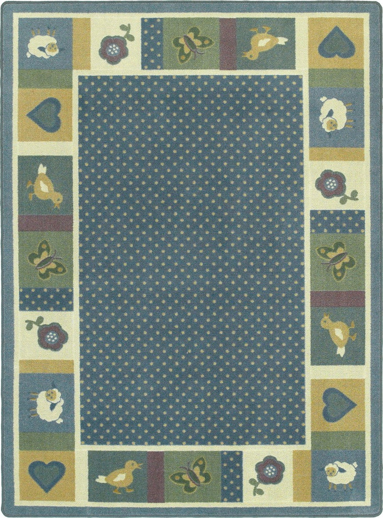 Joy Carpets Kid Essentials Seeing Spots Soft Area Rug