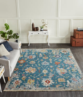 Ancient Boundaries Sena Color SEN-1182 Blue Area Rug Alternative Image