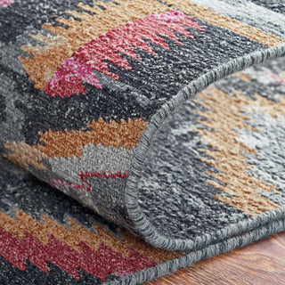 Ancient Boundaries Sena Color SEN-1185 Black Area Rug Alternative Image