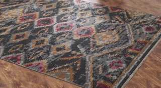 featured Ancient Boundaries Sena Color SEN-1185 Black Area Rug Floor Image