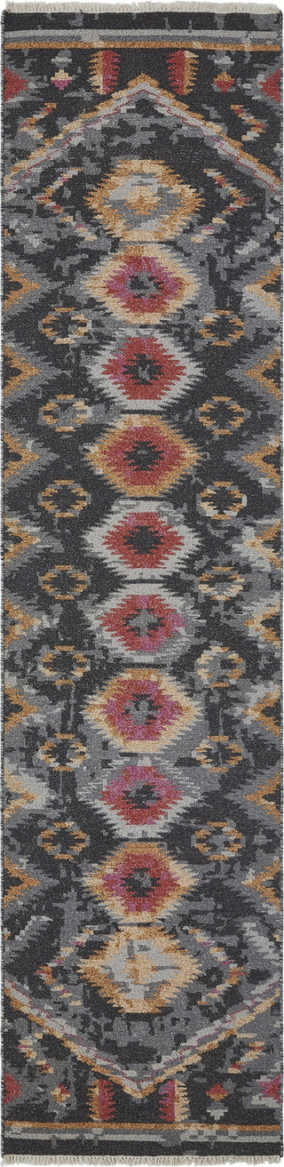 Ancient Boundaries Sena Color SEN-1185 Black Area Rug Runner Image