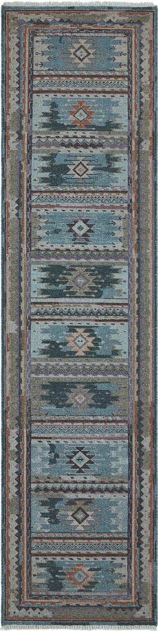 Ancient Boundaries Sena Color SEN-1187 Blue Area Rug Runner Image