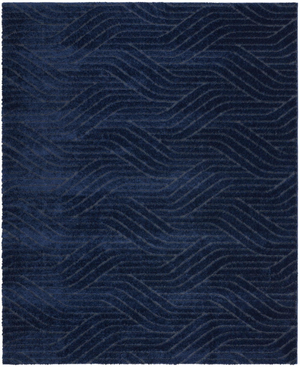 Surfaces SFC01 Navy Area Rug by Calvin Klein