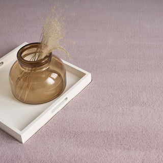 Nourison Soft Plush Rabbit Fur SFF01 Lavender Area Rug Texture Image