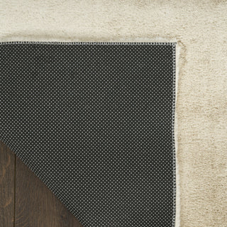 Nourison Soft Plush Rabbit Fur SFF01 Beige Area Rug Detail Image