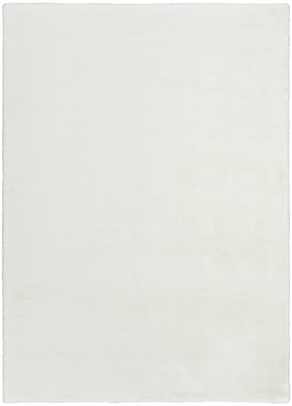 Nourison Soft Plush Rabbit Fur SFF01 White Area Rug main image