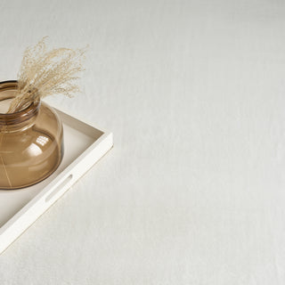 Nourison Soft Plush Rabbit Fur SFF01 White Area Rug Room Image Feature