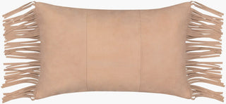 Surya Suede Fringe SFG-001 Tan 