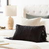 Surya Suede Fringe SFG-002 Black Style Shot