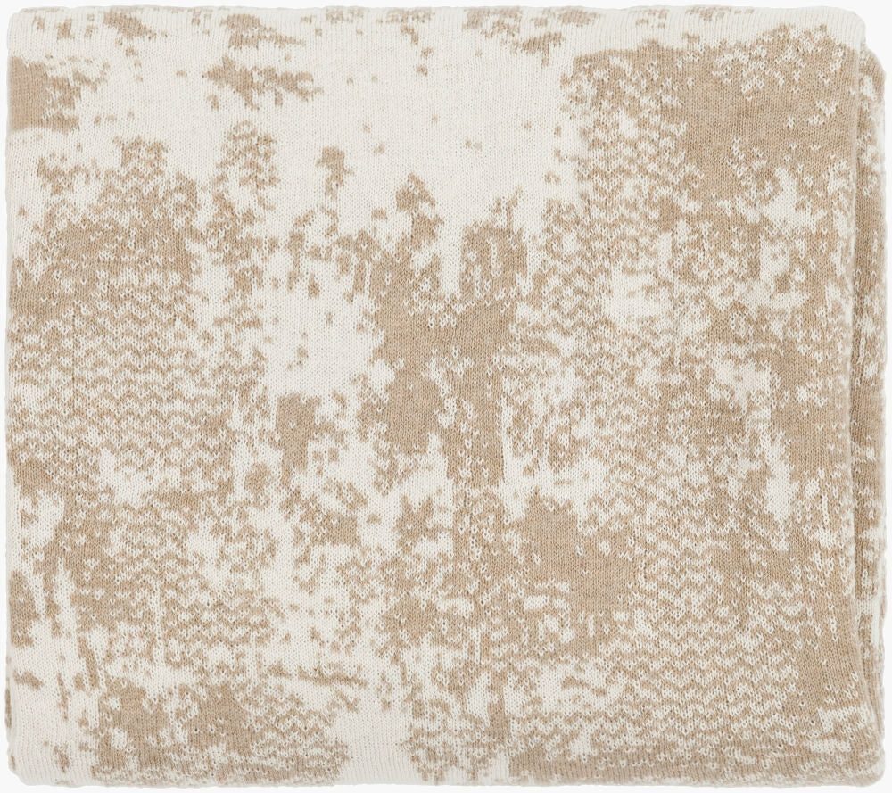 Surya Stefan SFN-1002 Light Brown Throw main image
