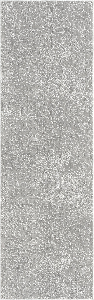 N Natori Serengeti SG-626 Grey Leopard Area Rug