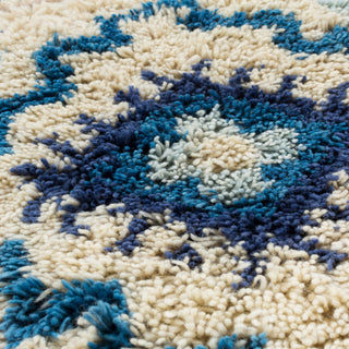 Surya Santiago SGO-1001 Blue Wall Art Detail