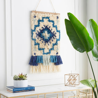 Surya Santiago SGO-1001 Blue Wall Art Style Shot Feature
