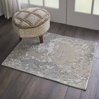 Nourison Silk Shadows SHA17 Sand Area Rug by Reserve Collection