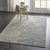 Nourison Silk Shadows SHA17 Sand Area Rug by Reserve Collection