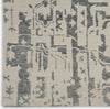 Nourison Silk Shadows SHA19 Ivory/Grey Area Rug by Reserve Collection