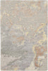 Nourison Silk Shadows SHA20 Silver Area Rug by Reserve Collection